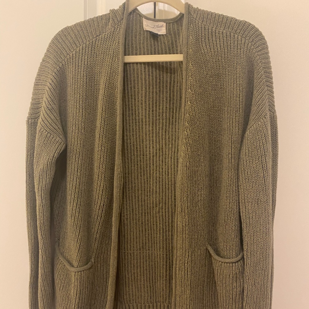 Universal Thread Green Chunky Cardigan